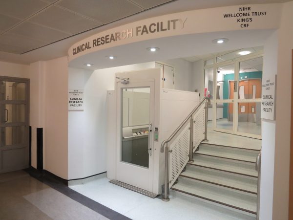 NIHR King's Clinical Research Facility entrance